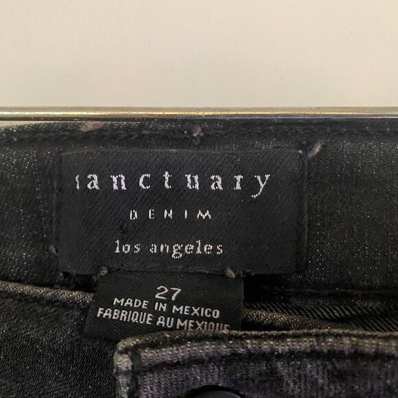 Sanctuary social ankle skinny high rise in charcoal - Picture 6 of 16